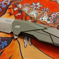 Нож Ruike P138 (бежевый) — Photo 29