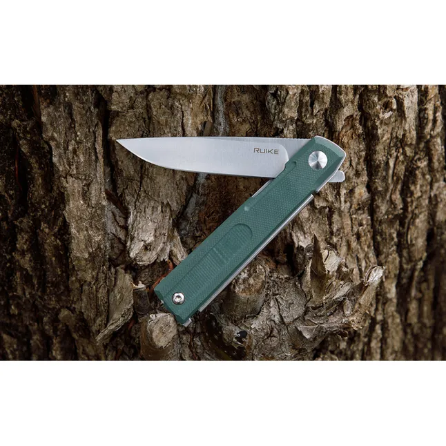 Ніж складаний кишеньковий Ruike D712-G, (7.7 см) 8Cr13Mov / G10 зелений — Photo 7