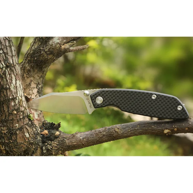 Ніж складаний туристичний Ruike P746-CB, (8 см) 14C28N / G10 чорний — Photo 10