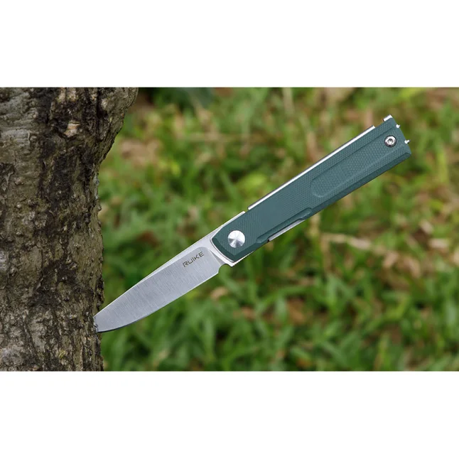 Ніж складаний кишеньковий Ruike D712-G, (7.7 см) 8Cr13Mov / G10 зелений — Photo 8