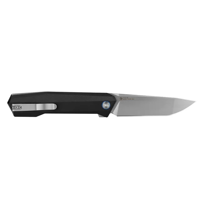 Нож складной туристический Ruike P166-AB, (9.2 см) 14C28N / Aluminum черный — Photo 4