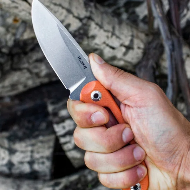 Нож Ruike Hornet F815 (оранжевый) — Photo 7