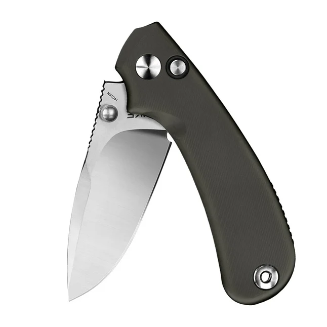 Нож складной карманный Ruike P736-AK, (7.5 см) 14C28N / алюминий, серый — Photo 3