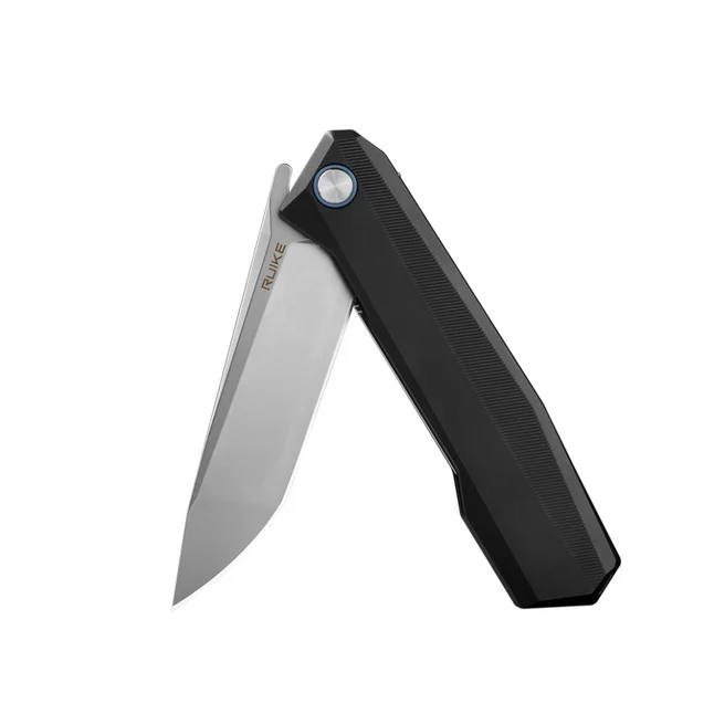 Нож складной туристический Ruike P166-AB, (9.2 см) 14C28N / Aluminum черный — Photo 5