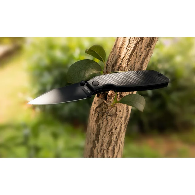 Ніж складаний туристичний Ruike P746-CB2, (8 см) 14C28N / G10 чорний — Photo 9