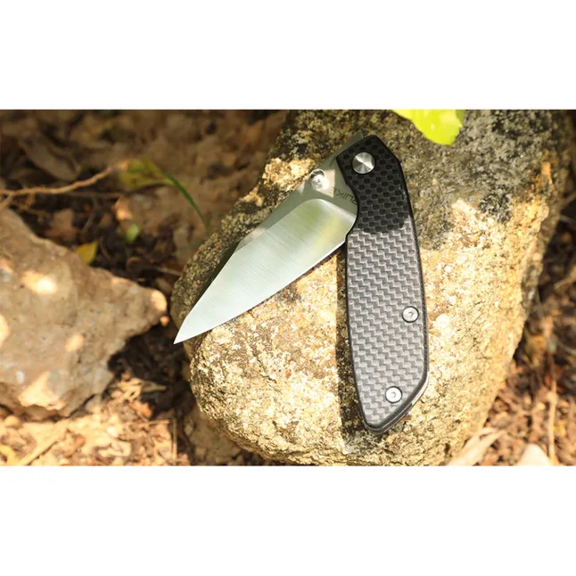 Ніж складаний туристичний Ruike P746-CB, (8 см) 14C28N / G10 чорний — Photo 9