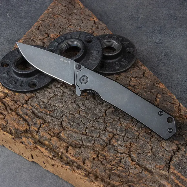 Ніж складаний Ruike P801-SB Black Limited Edition — Photo 3