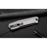 Нож складной туристический Ruike P166-AК, (9.2 см) 14C28N / Aluminum серый — Photo 22