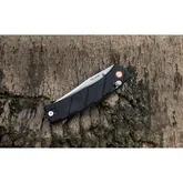 Ніж складаний кишеньковий Ruike P856-B, (7.9 см) 14C28N / G10 чорний — Photo 18