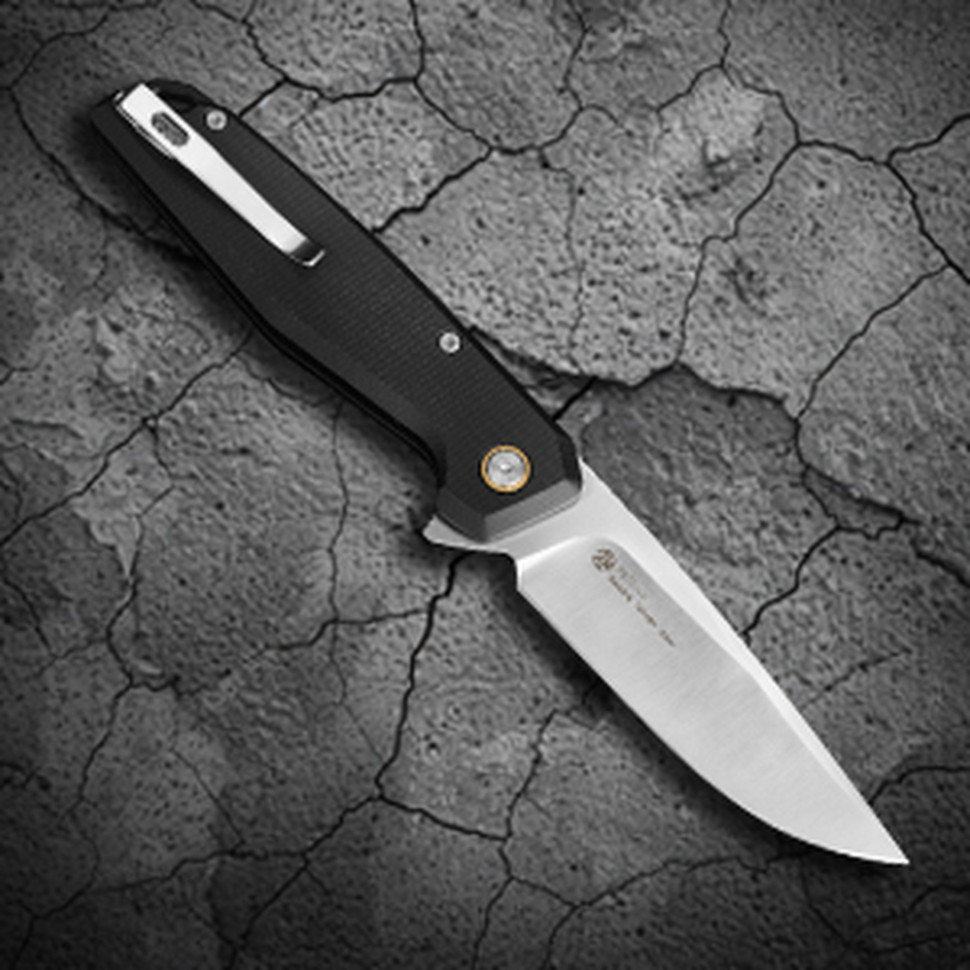 Ніж складаний туристичний Ruike P873-MB, (8.8 см)14C28N / G10
