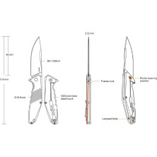 Нож складной Ruike D191-B