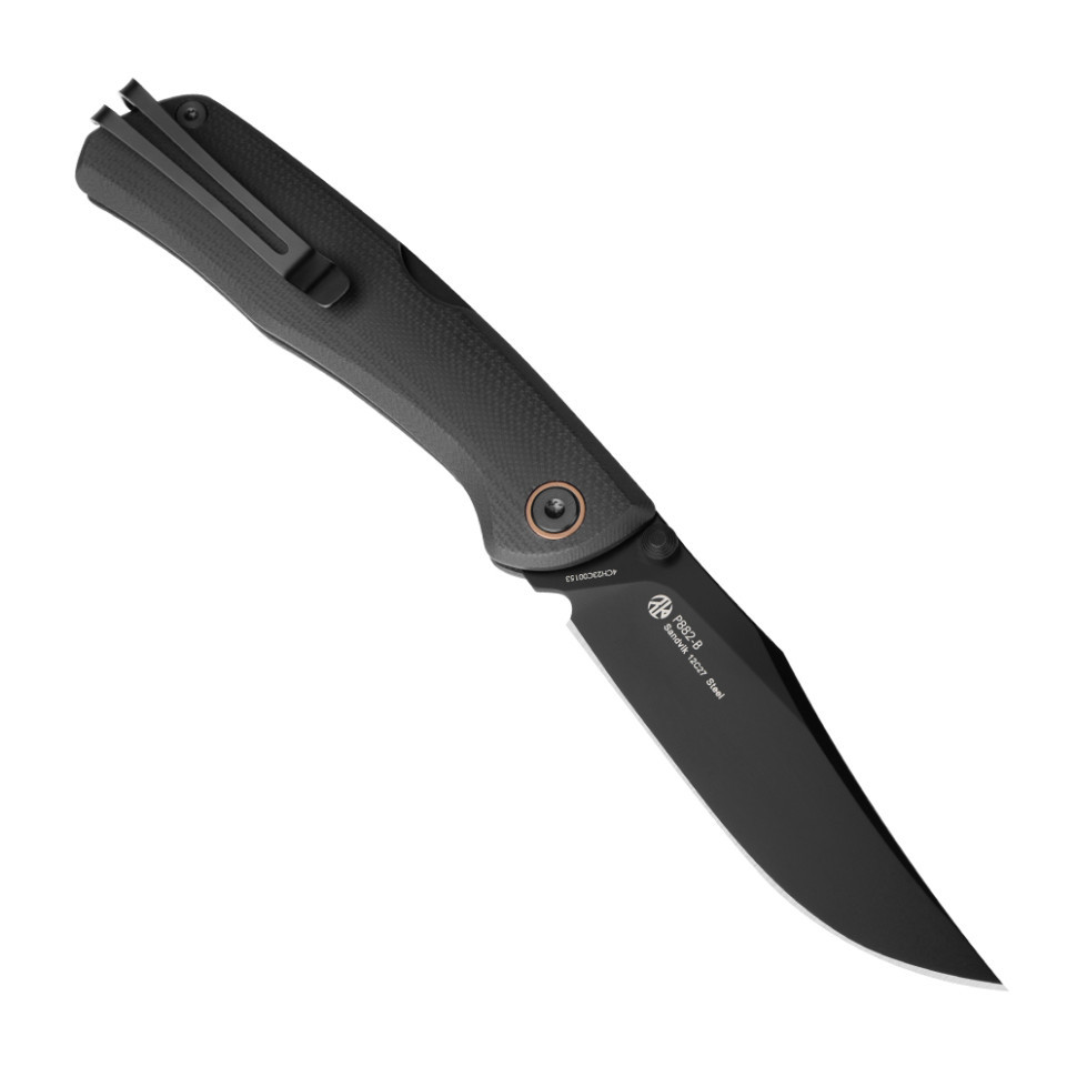 Нож складной туристический Ruike P882-B, (8.5 см) 12С27 / G10