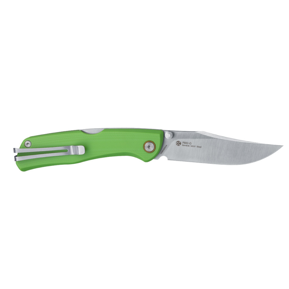 Нож складной туристический Ruike P882-G, (8.5 см) 12C27 / G10
