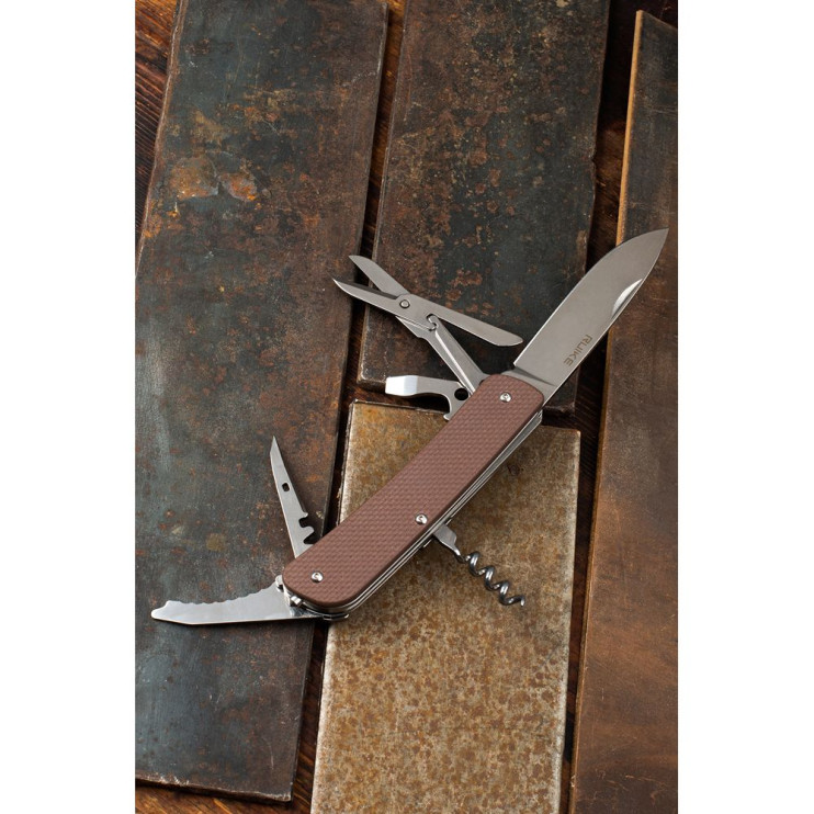 Многофункциональный нож Ruike Criterion Collection L31 коричневый