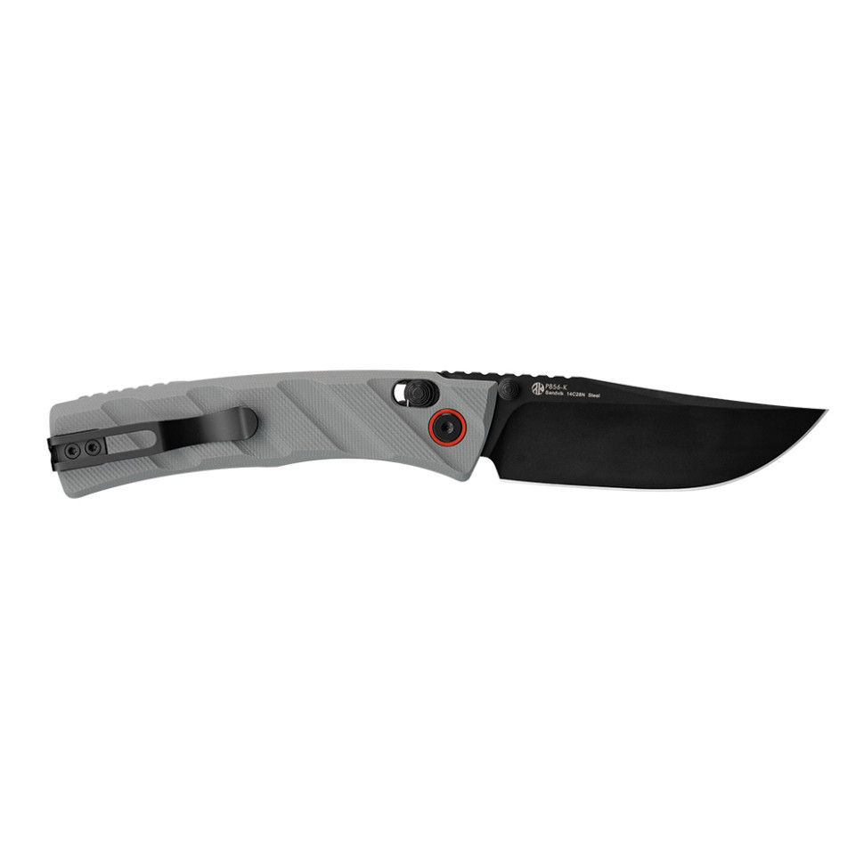 Нож складной карманный Ruike P856-K, (7.9 см) 14C28N / G10 серый