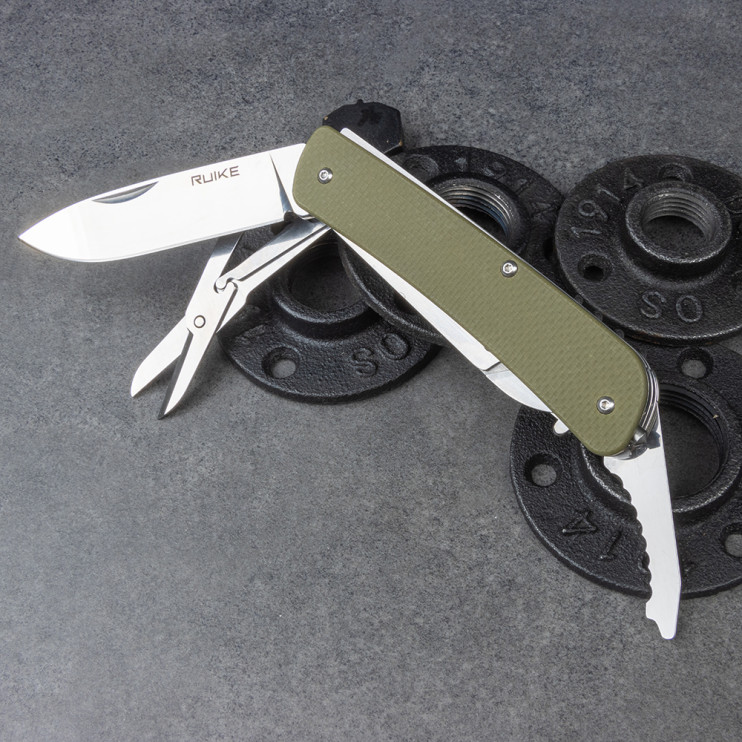 Многофункциональный нож Ruike Criterion Collection L51 зеленый