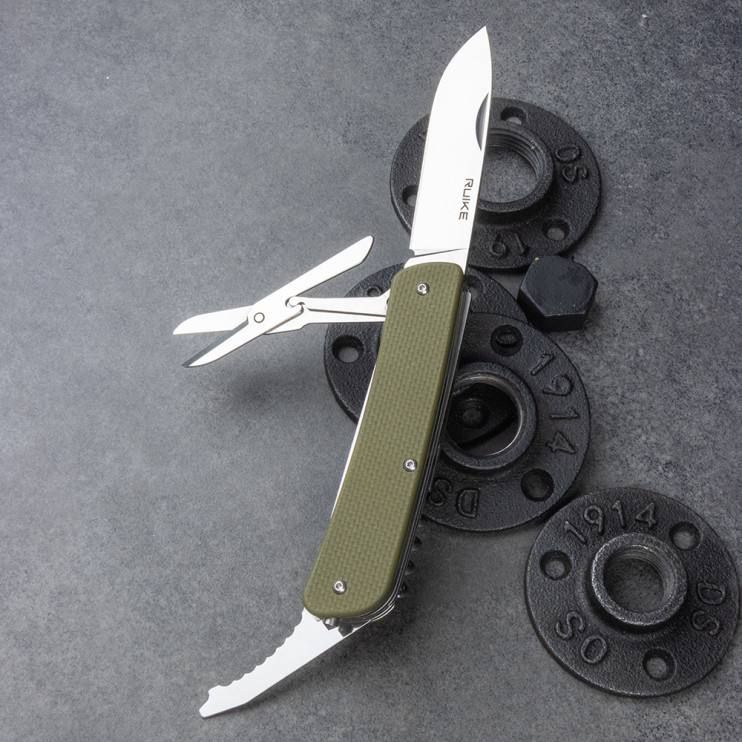 Многофункциональный нож Ruike Criterion Collection L31 зеленый